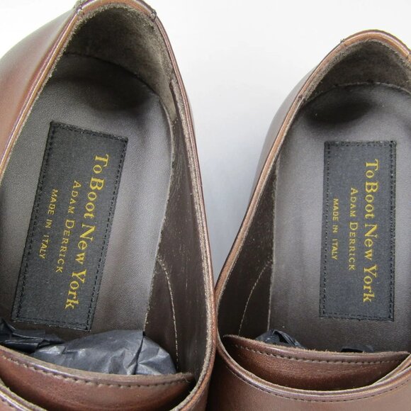 NEW TO BOOT  New York by Adam Derrick Hammill Monk  Dress Shoes – Brown Leather main image 6